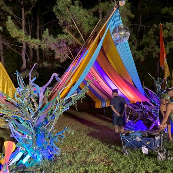 金沢文庫芸術祭2025 World Stage decoration